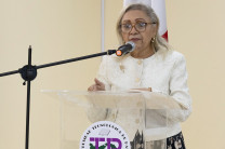 Mgtr. Catalina González, Decana de la FCyT. Mgtr. Catalina González, Decana de la FCyT.