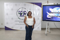 Expositora Lic. Abigail Rodríguez presentó la ponencia “Metasploit Framework".