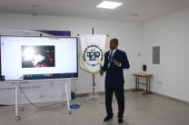 Licenciado Manuel Justiniani, representante del Ministerio de Ambiente 