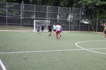 Cancha sintética de la UTP.