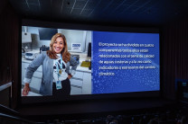 Dra. Kathia Broce, investigadora principal del proyecto de investigación y productora del documental Panamá hacia un futuro azul.