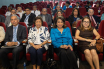 Las autoridades de la UTP estuvieron presentes en las presentaciones de las distintas universidades del Estado. 