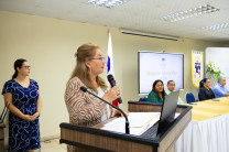 Las palabras de bienvenida fueron ofrecidas por la Ing. Itzel Saavedra de Juárez, en representación del director del Centro Regional de Veraguas, Ing. Adriano Martínez.