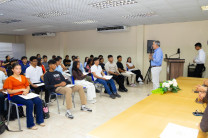 El evento concluyó con las palabras de clausura por parte del Ing. Abdiel Saavedra.