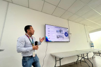 Mgtr. Anthony Martínez, del Departamento de Comunicación y Relaciones Públicas.