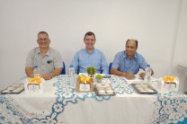 Mgtr. Miguel López, Dr. Francisco Arango y Mgtr. Carlos González.