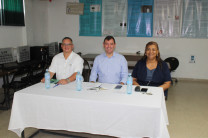 Mgtr. Miguel López, Dr. Francisco Arango y Mgtr. Yaneth Gutiérrez 