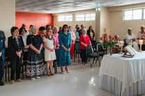 Salón de conferencias de la FCyT.