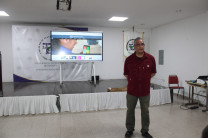 Profesor MSc. Rafael Alejandro Vejarano, Coordinador de Extensión y docente de la Facultad de Ingeniería de Sistemas Computacionales (FISC).