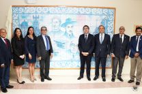 Autoridades de la UTP y de la Embajada de Portugal en Panamá.