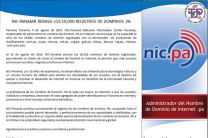NIC-Panamá rebasa los diez mil registros de dominio.