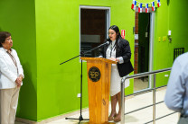 Ing. Lucia Ureña, Jefa del Departamento de Cafeterías y Kioscos de la UTP.