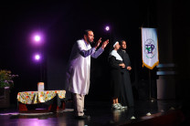 Esta fue la primera presentación de la obra interpretada por estudiantes y colaboradores de la UTP