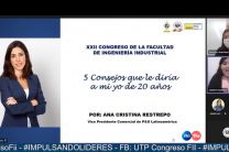 Conferencia de Clausura. P&G. Expositora Ana Cristina Restrepo.