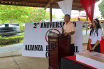 Palabra del Ing. Efraín Conte, director.