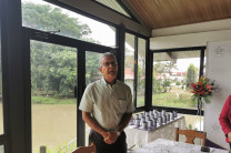Palabras de bienvenida por el Ing. Efraín Conte, director del Centro Regional de Coclé