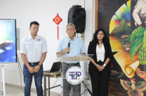 Palabras de bienvenida del Ingeniero Efraín Conte, director del Centro Regional de Coclé.