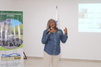 Palabras de Mgtr. Romina Ávila Iturralde representante de la INBAR
