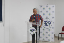 Palabras del Ing. Efraín Conte, director del centro.  