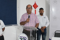 Palabras de bienvenida por parte del Subdirector Académico, Ing. Carlos Marín