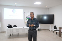 Palabras de inauguración por parte del Ing. Efraín Conte, Director del centro.