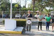 Palabras por el Ing. Efraín Conte, director. 