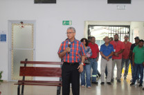 Palabras de bienvenida por el Ing. Efraín Conte, director del Centro Regional de Coclé.