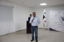 Palabras por el MSc Rafael Vejarano, Coordinador de Extensión de la FISC