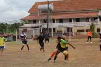 Equipo de estudiantes Masculino que participan en el Torneo. 