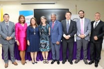 Autoridades de la UTP, del Meduca, la Senacyt y la Universidad Tecnológica de Pereira.