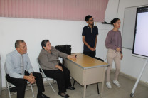 Personal del Centro Educativo Básico General Clelia F. Martínez. 