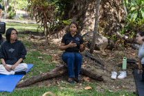 La psicóloga, Lcda. Amelia Kentish.