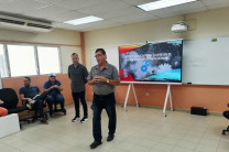 El Ing. Rutilio Cedeño, Subdirector Administrativo, ofreció las palabras de apertura de la actividad formativa. El Ing. Rutilio Cedeño, Subdirector Administrativo, ofreció las palabras de apertura de la actividad formativa.