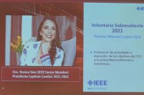 Premio Manuel López-Spla al Voluntario Sobresaliente 2021.