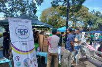 Presentación de los stands