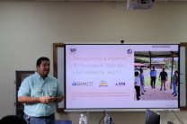 Capacitación de Impresión 3D fueron el Dr. Mario Hernández, Docente de la UTP 