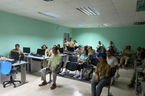 Presentación en el salón de informática del IPT La Pintada.