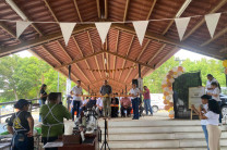 Presentaciones durante la inauguración 