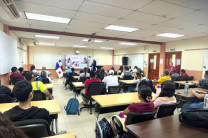Participantes durante la jornada de capacitación sobre prevención del suicidio. Participantes durante la jornada de capacitación sobre prevención del suicidio.