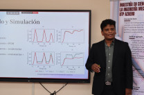 El Ing. Héctor Riande, sustenta su tesis de Maestría El Ing. Héctor Riande, sustenta su tesis de Maestría