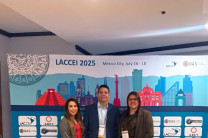La Licda. Eny Serrano, el Dr. Edwin Collado y la Dra. Yessica Sáez presentaron los resultados de sus investigaciones.