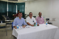 Profesores jurados, Dr. Francisco Arango, Mgtr. Miguel López, Ing. José Polo.