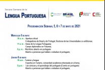 Programa de la Semana de la Lengua Portuguesa.