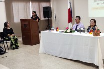 Autoridades del Centro Regional de Panamá Oeste participan de la actividad del Día del Psicólogo. 