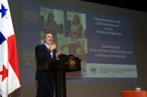 Su excelencia Gabriel González, viceministro de Cultura.