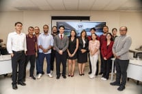 El equipo actual o de inicio está compuesto por estudiantes de diferentes carreras.