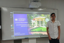 Rafael Serrano, estudiante de la Licenciatura en Redes Informáticas