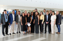 Grupo de investigadores de la UTP que asistieron al evento. Grupo de investigadores de la UTP que asistieron al evento.