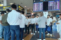 Recorrido dentro de las instalaciones del aeropuerto.