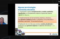 terminologías de Innovación Educativas.  